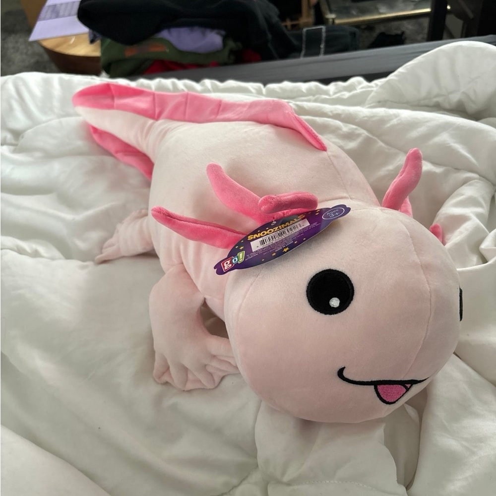 Snoozimals Axolotl Plush